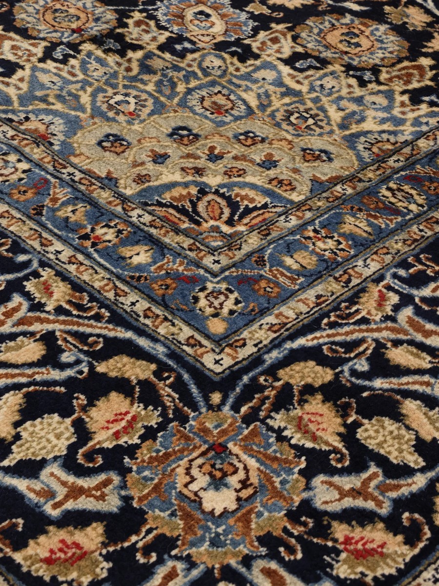 299x395 см, Иран, Кашан, Wool, чёрный — вид 5