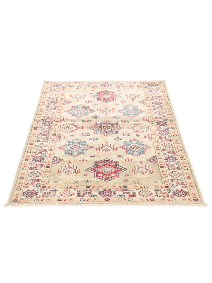94x148 см, Афганистан, Казак, Wool, оранжевый — вид 2