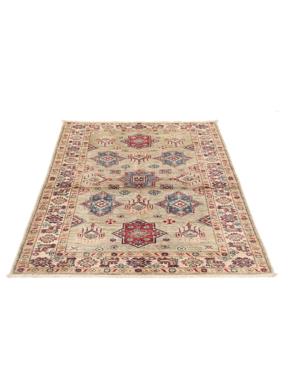94x148 см, Афганистан, Казак, Wool, оранжевый — вид 3