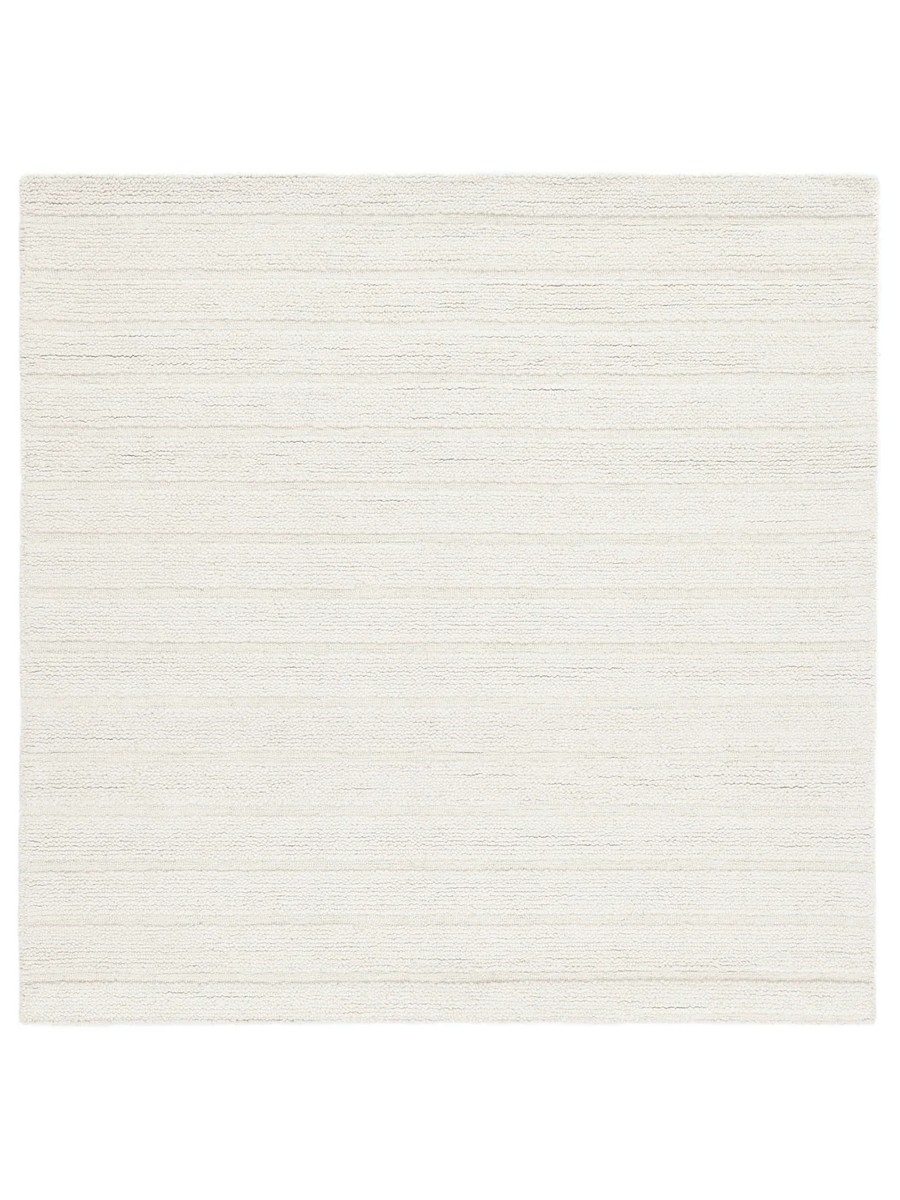250x250 см, Индия, Современные, Wool, белый