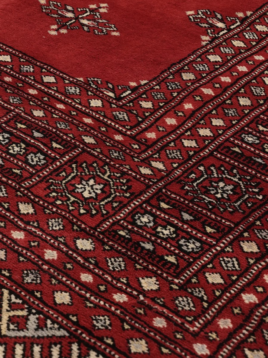 250x348 см, Пакистан, Афган / Пакистан, Wool, чёрный — вид 4