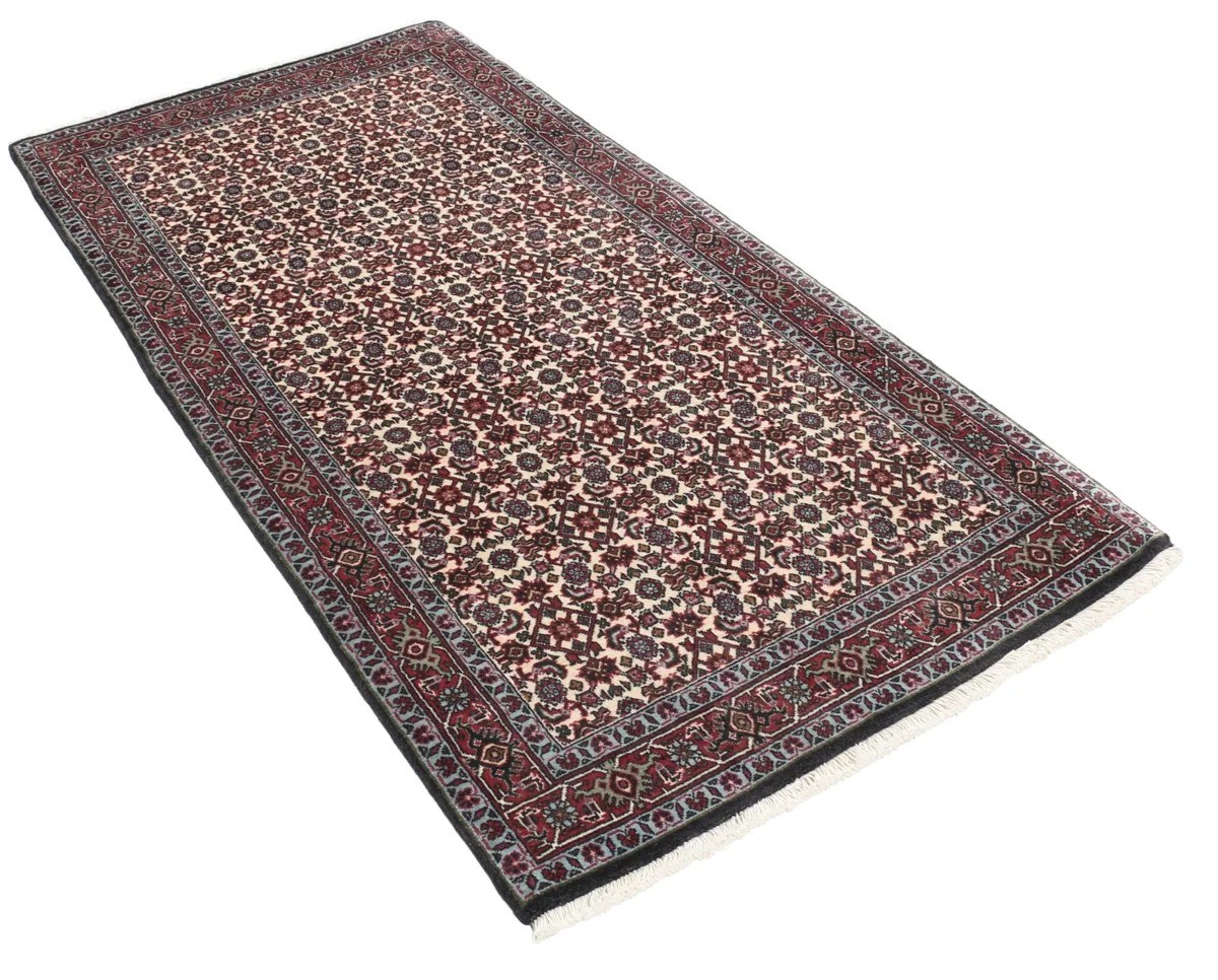 67x138 см, Иран, Биджар, Wool, чёрный — вид 6
