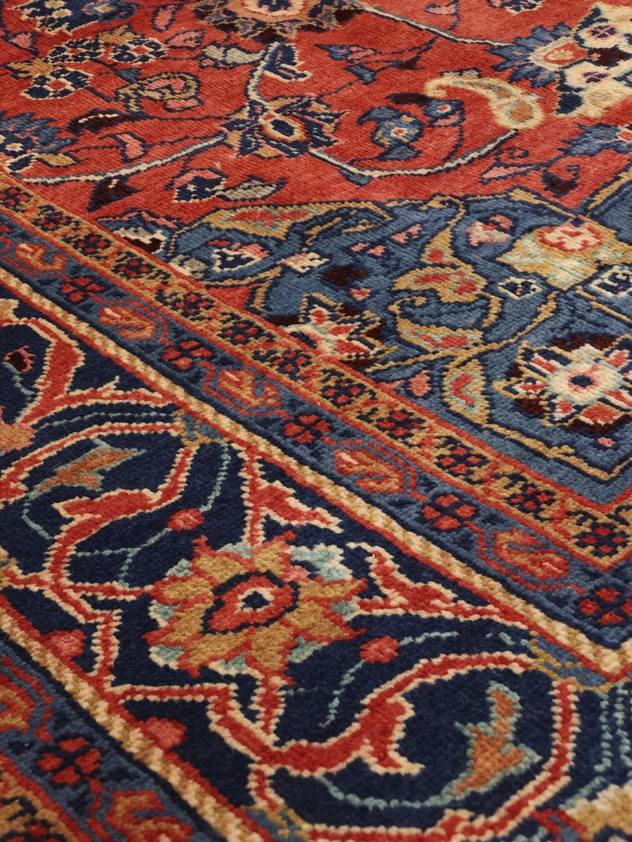 223x341 см, Иран, Сарук, Wool, чёрный — вид 3