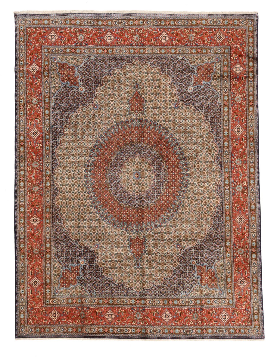297x397 см, Иран, Муд, Wool, коричневый