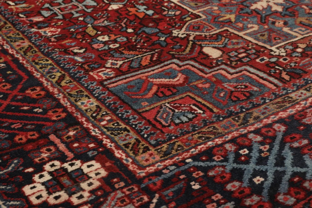 150x375 см, Иран, Хериз, Wool, чёрный — вид 6