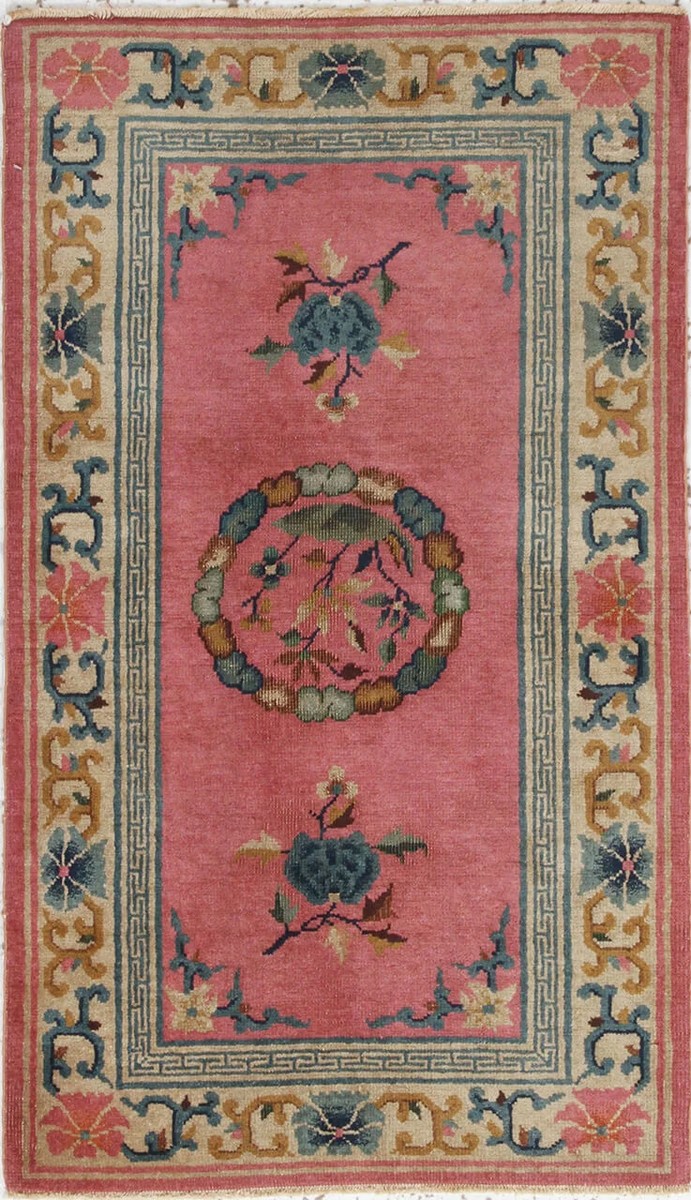 76x130 см, Китай, Восточные, Wool, красный