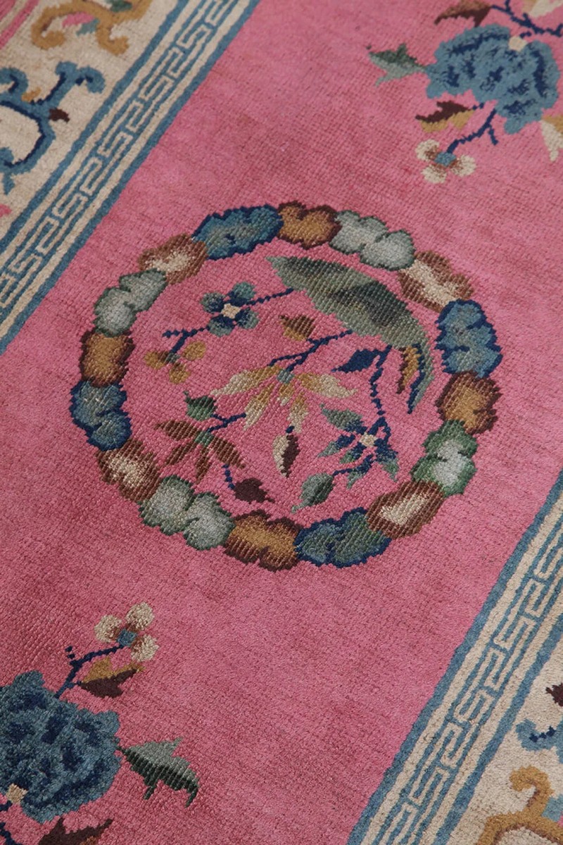 76x130 см, Китай, Восточные, Wool, красный — вид 2