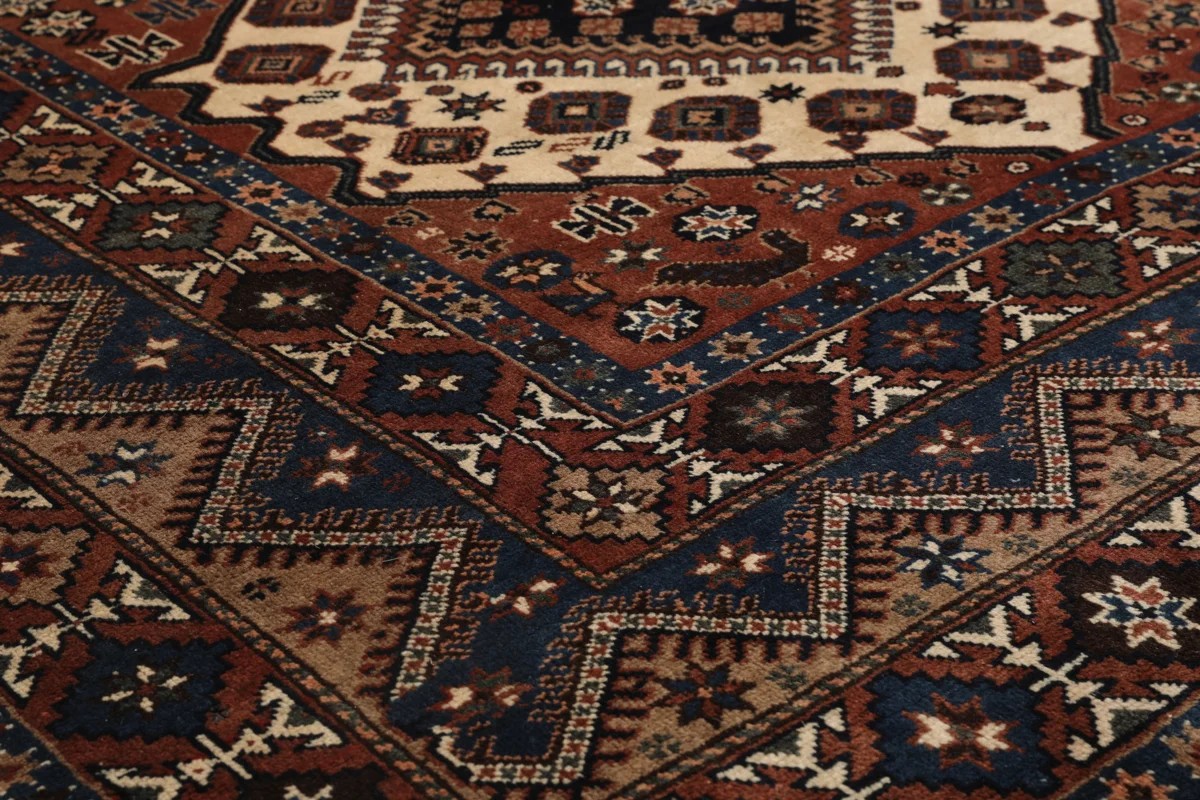 316x419 см, Иран, Восточные, Wool, чёрный — вид 4