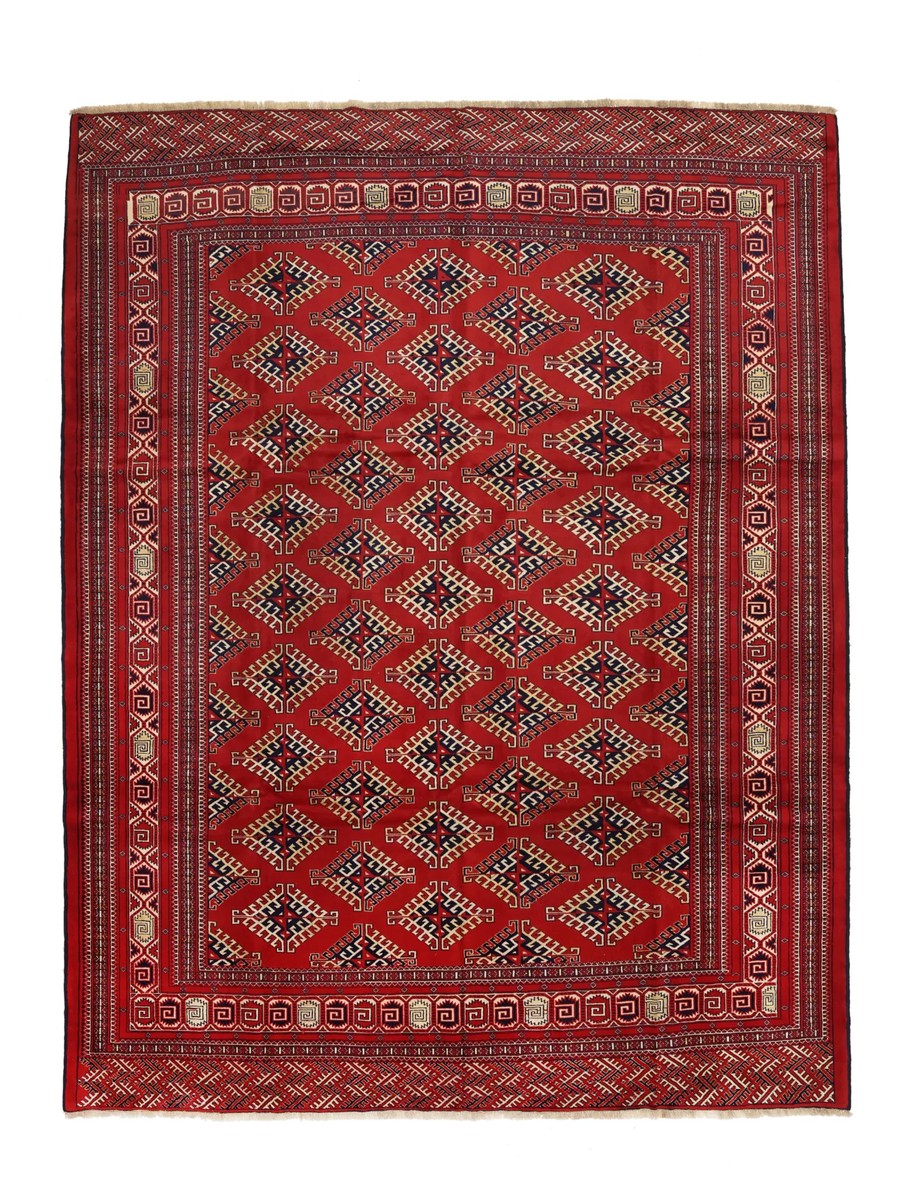 310x378 см, Иран, Восточные, Wool, красный