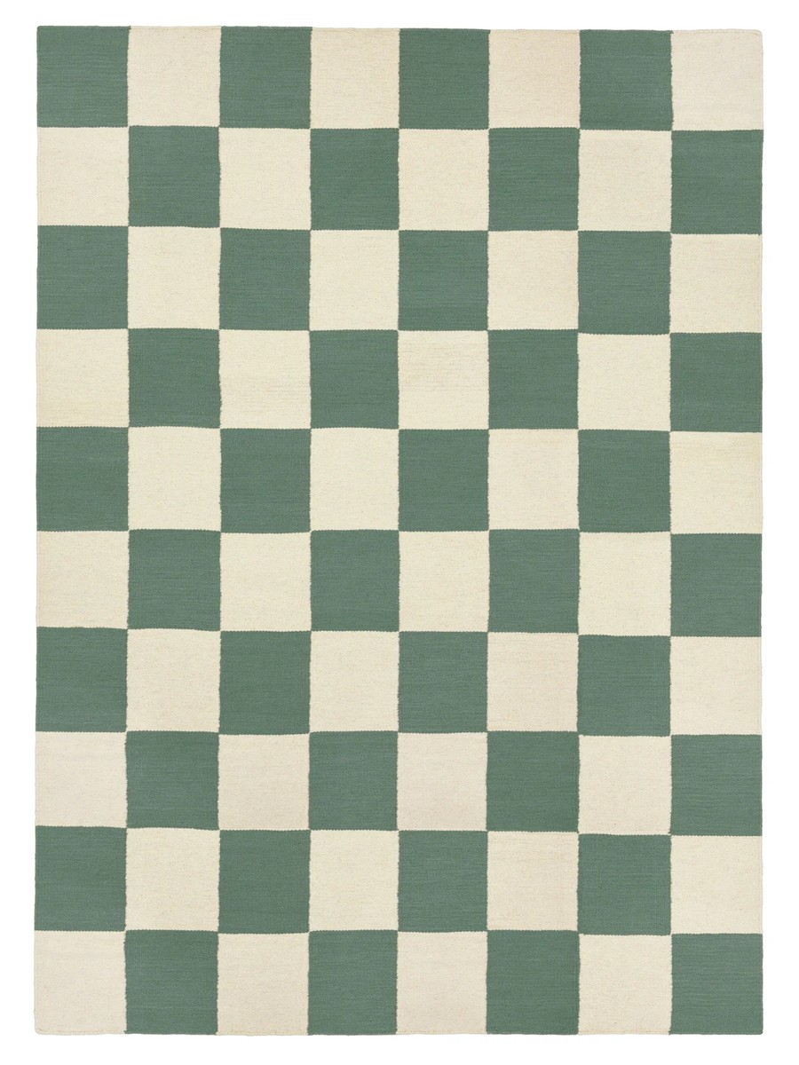 250x350 см, Индия, Современные, 80% Wool, зелёный