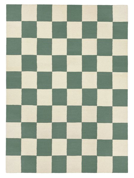 250x350 см, Индия, Современные, 80% Wool, зелёный