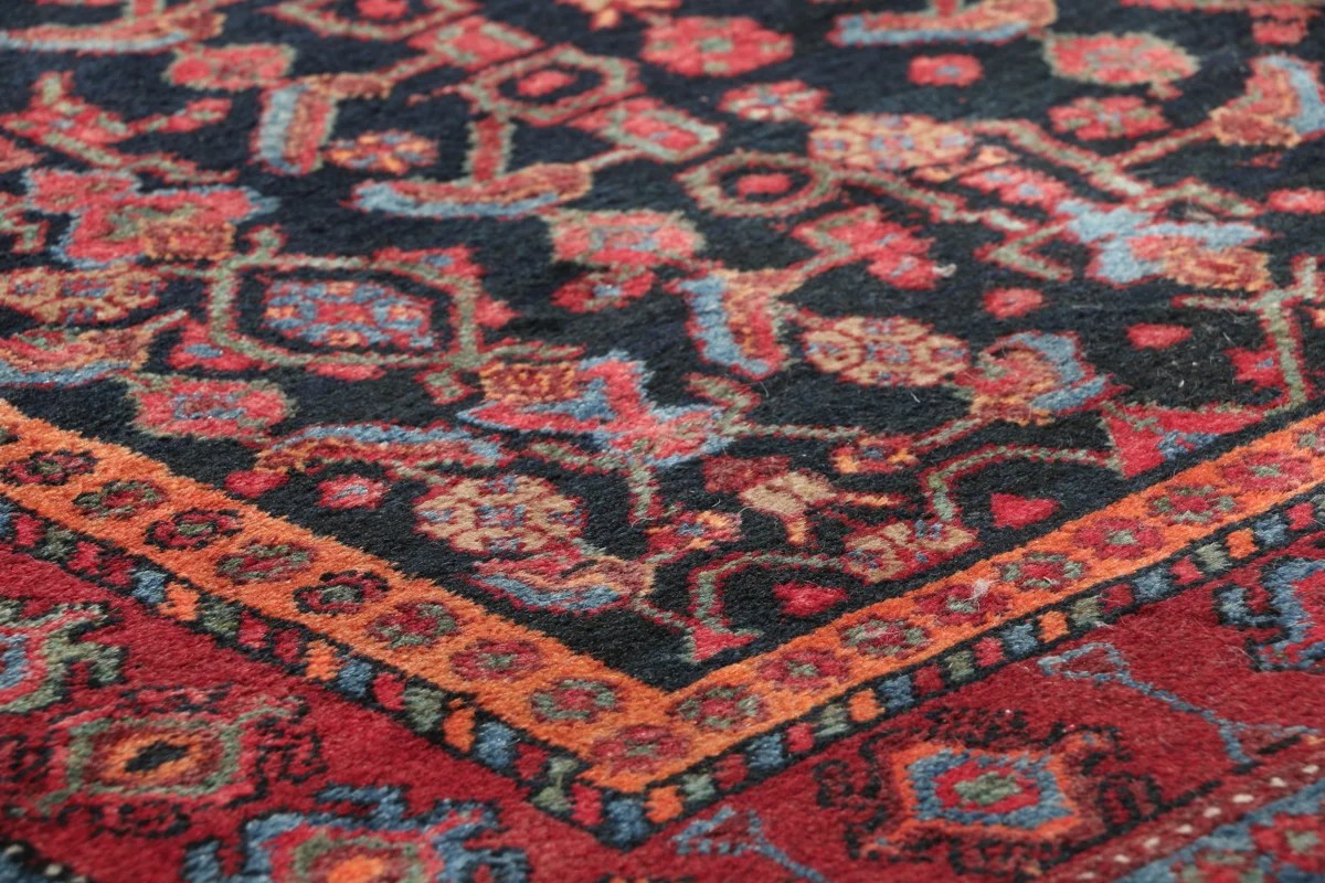 135x325 см, Иран, Восточные, Wool, чёрный — вид 6