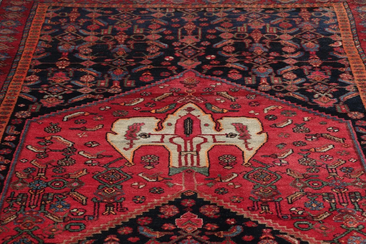 135x325 см, Иран, Восточные, Wool, чёрный — вид 7