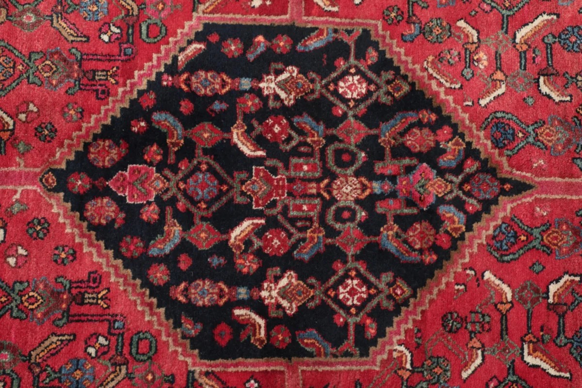 135x325 см, Иран, Восточные, Wool, чёрный — вид 8