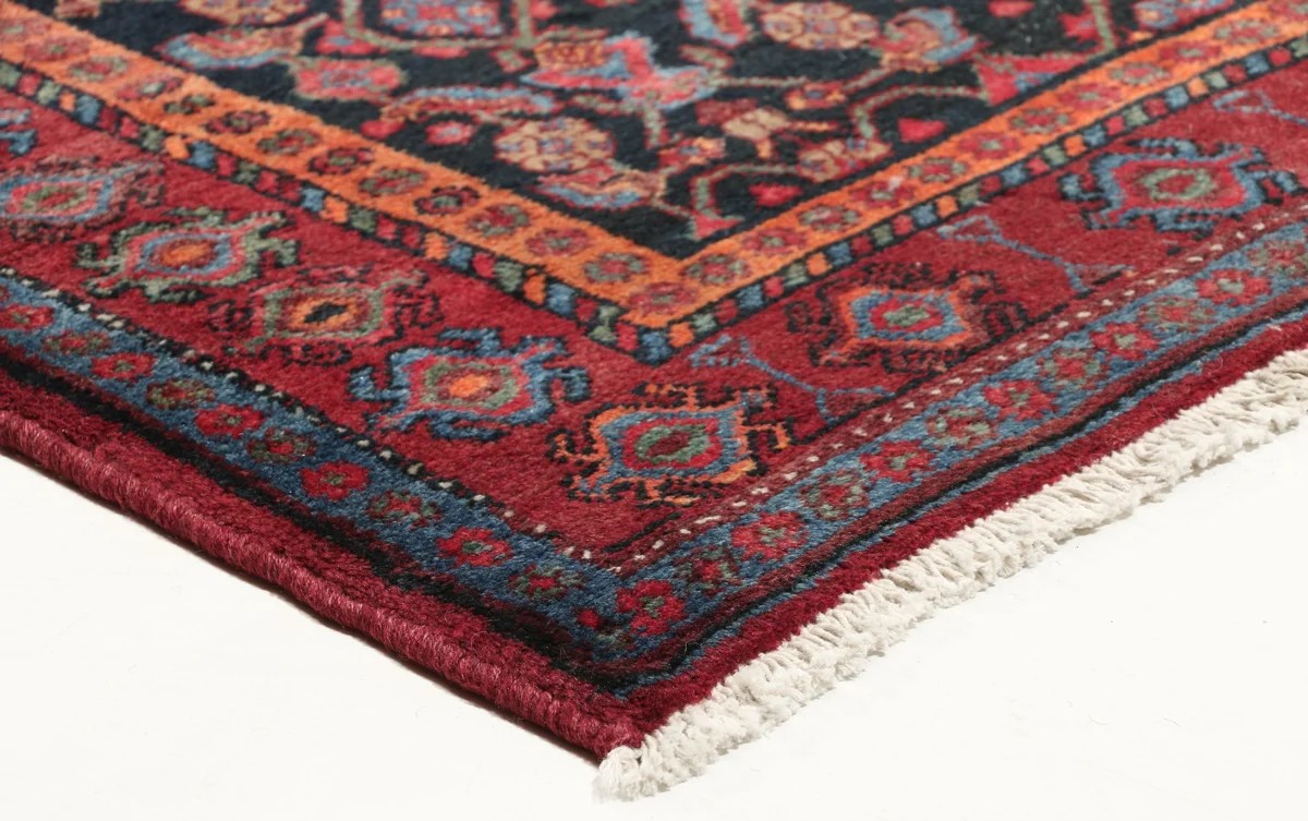 135x325 см, Иран, Восточные, Wool, чёрный — вид 10