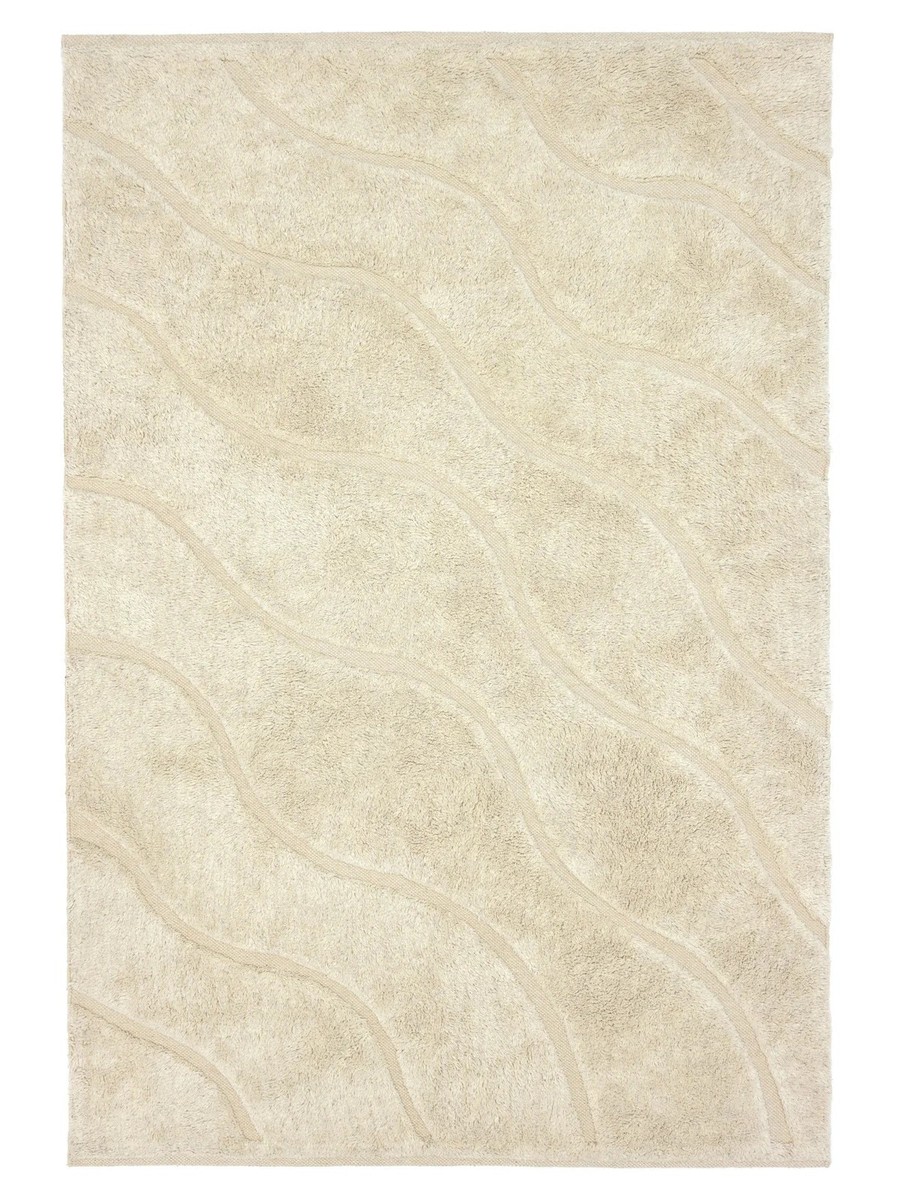 200x300 см, Индия, Современные, Wool, бежевый