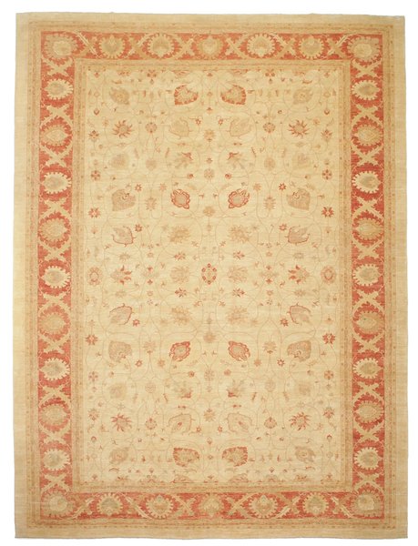 476x653 см, Пакистан, Зиглер, Wool, бежевый