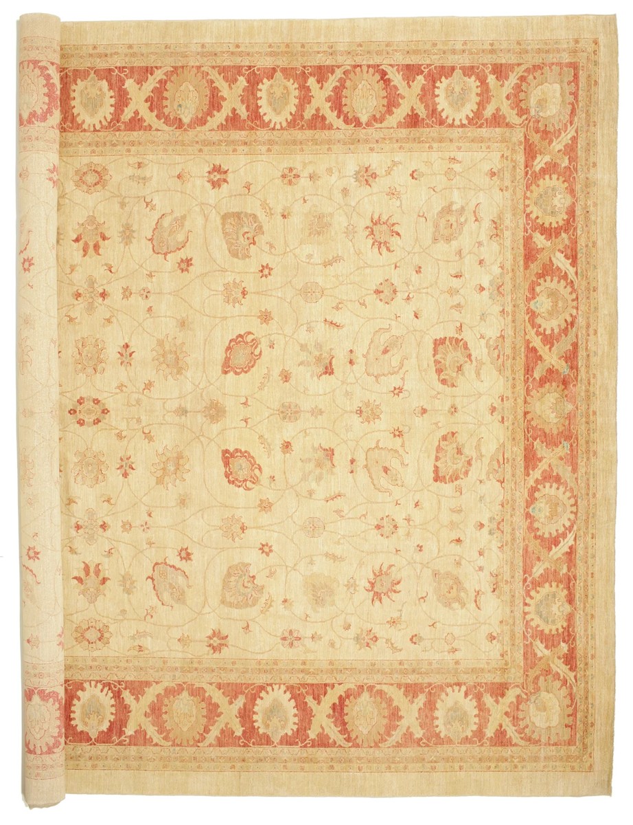 476x653 см, Пакистан, Зиглер, Wool, бежевый — вид 2
