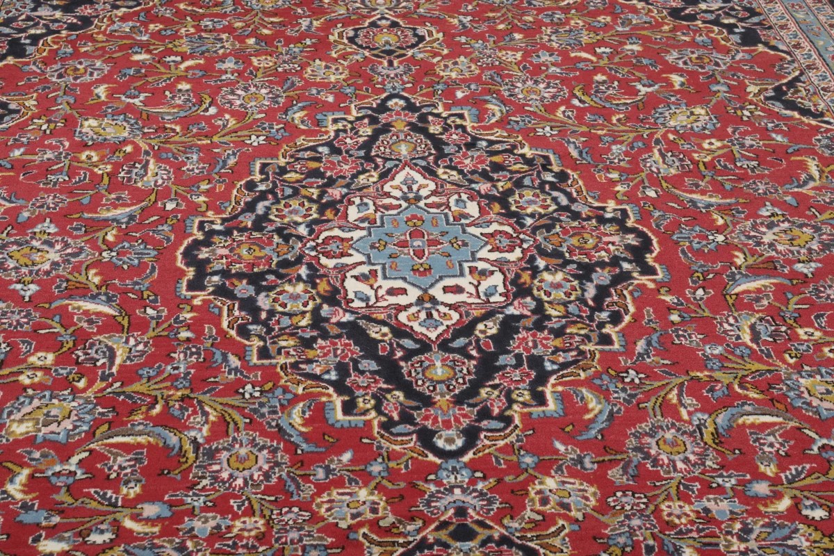 290x408 см, Иран, Кашан, Wool, красный — вид 2