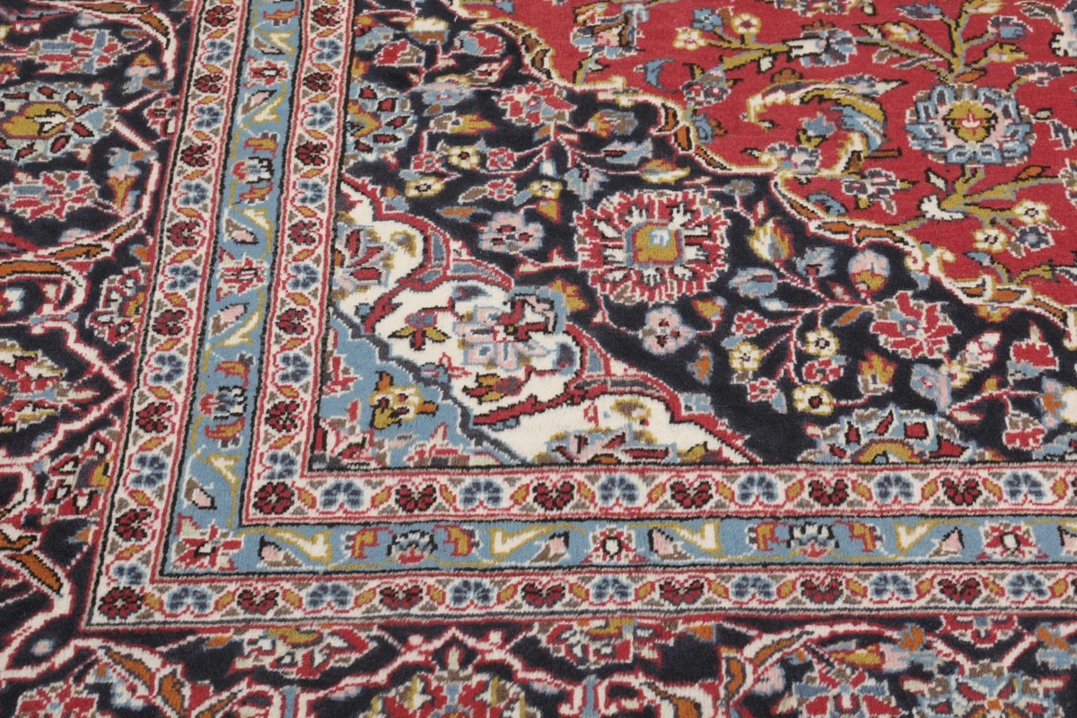 290x408 см, Иран, Кашан, Wool, красный — вид 3