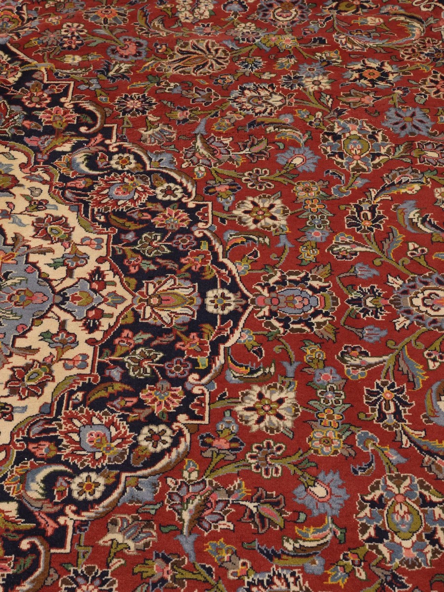 310x405 см, Иран, Кашан, Wool, коричневый — вид 3