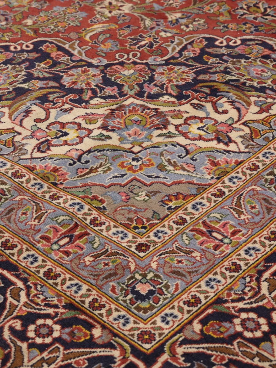 310x405 см, Иран, Кашан, Wool, коричневый — вид 4