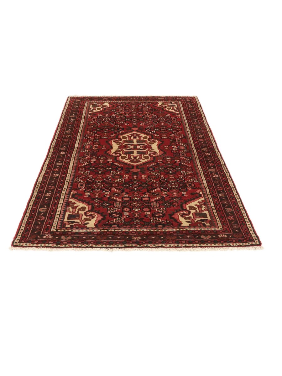 104x158 см, Иран, Хамадан, Wool, чёрный — вид 3