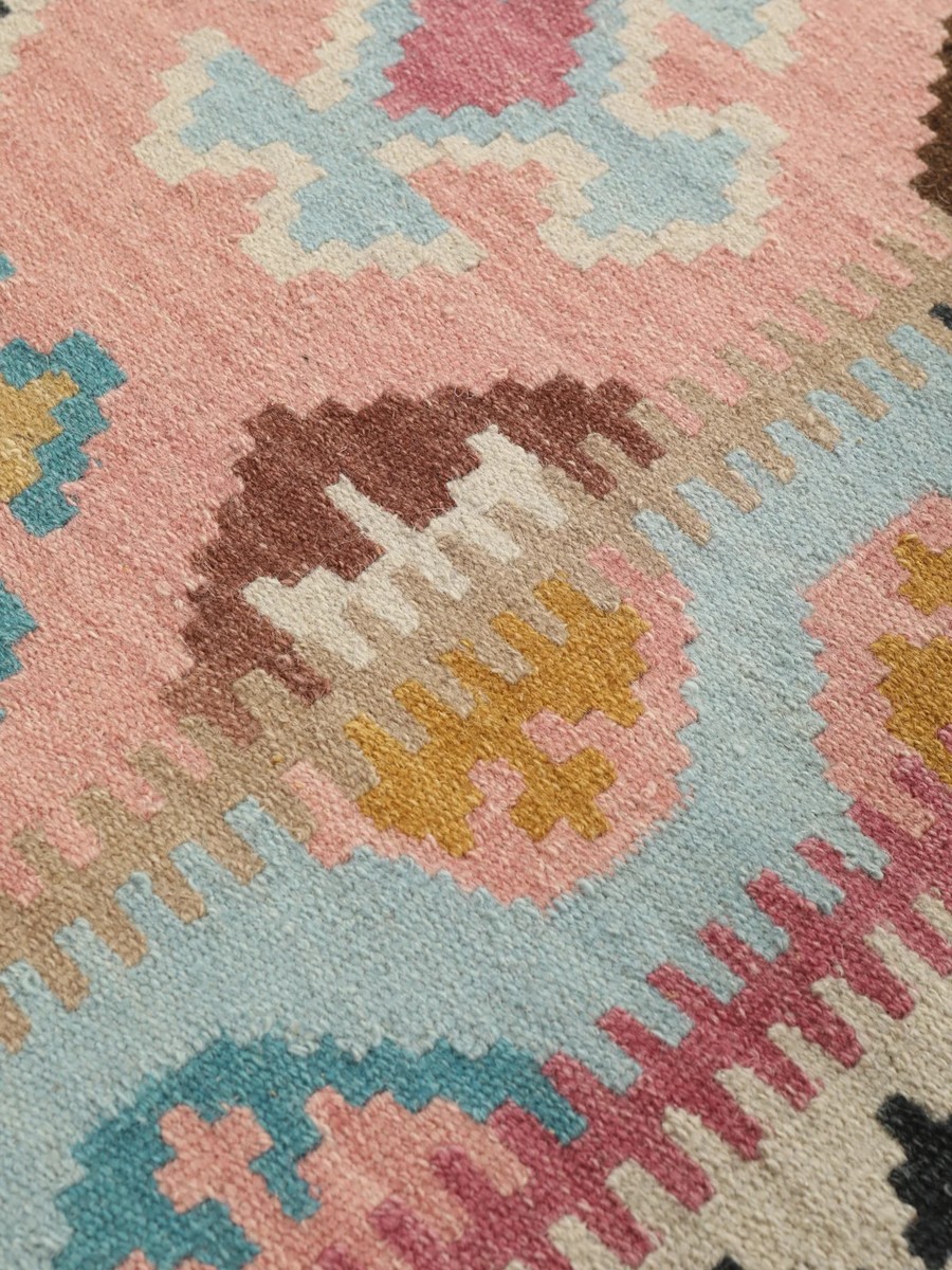 80x350 см, Индия, Килимы, Wool, синий — вид 5