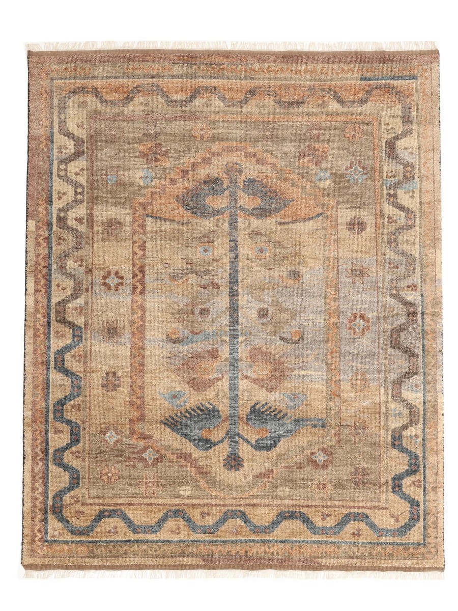 248x300 см, Индия, Анатолия, Wool, оранжевый