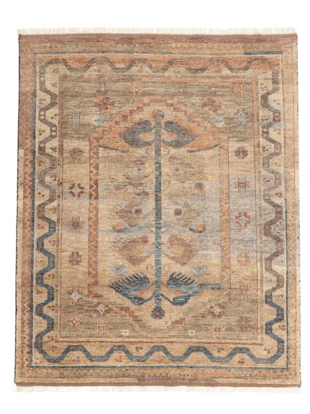 248x300 см, Индия, Анатолия, Wool, оранжевый