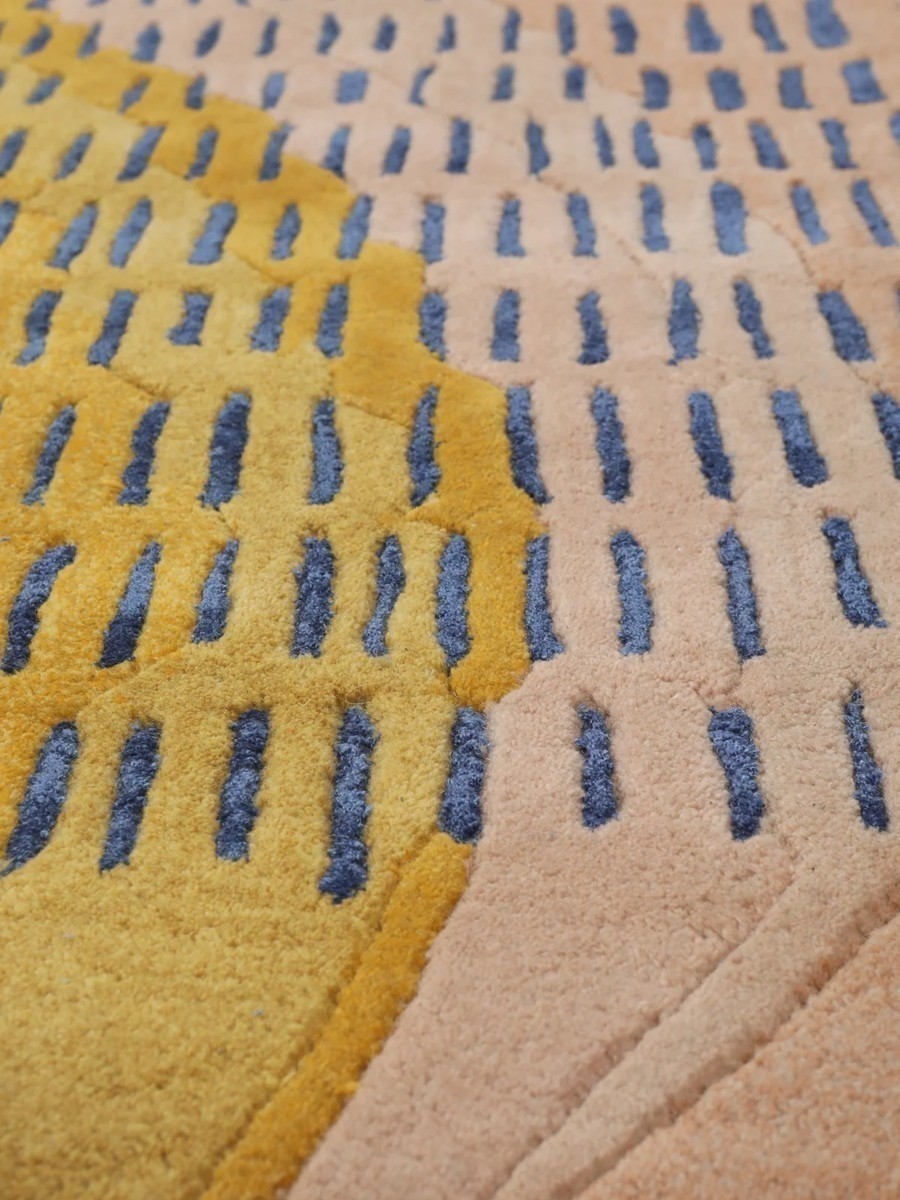 200x300 см, Индия, Современные, Wool, Terracotta — вид 4