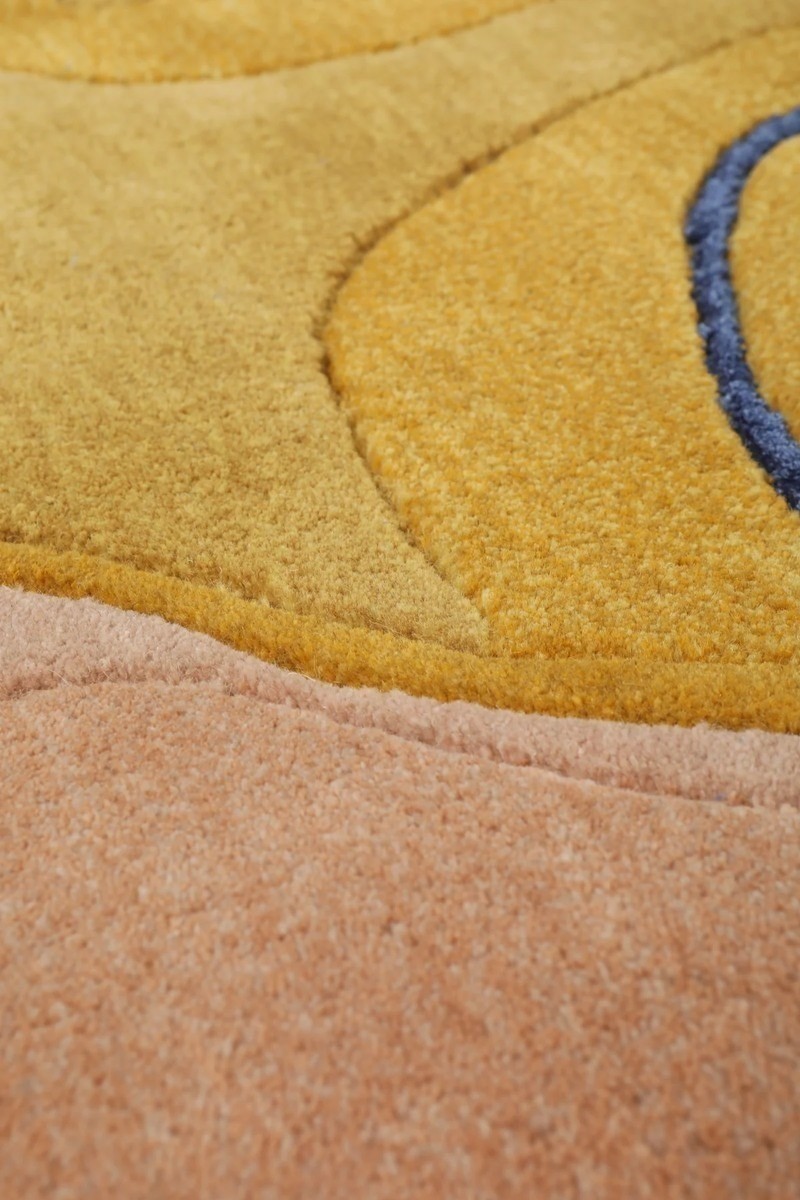 200x300 см, Индия, Современные, Wool, Terracotta — вид 5