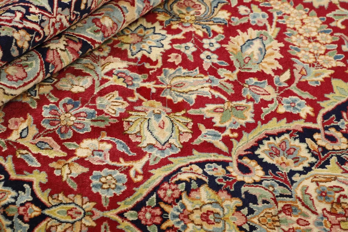 396x533 см, Иран, Керман, Wool, коричневый — вид 4