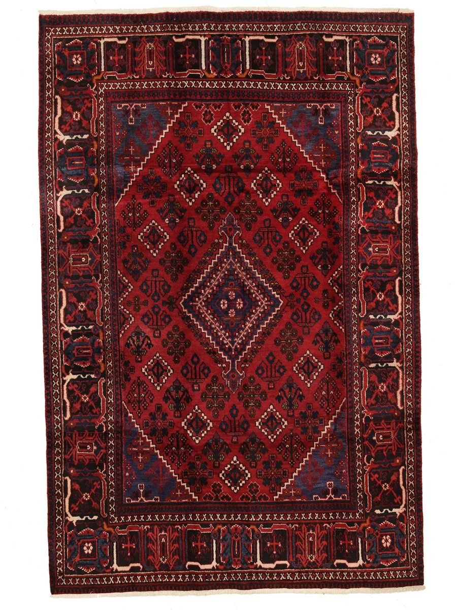185x283 см, Иран, Восточные, Wool, чёрный