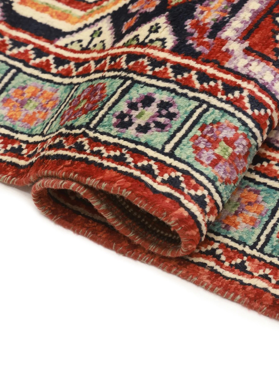 165x229 см, Афганистан, Казак, Wool, коричневый — вид 4