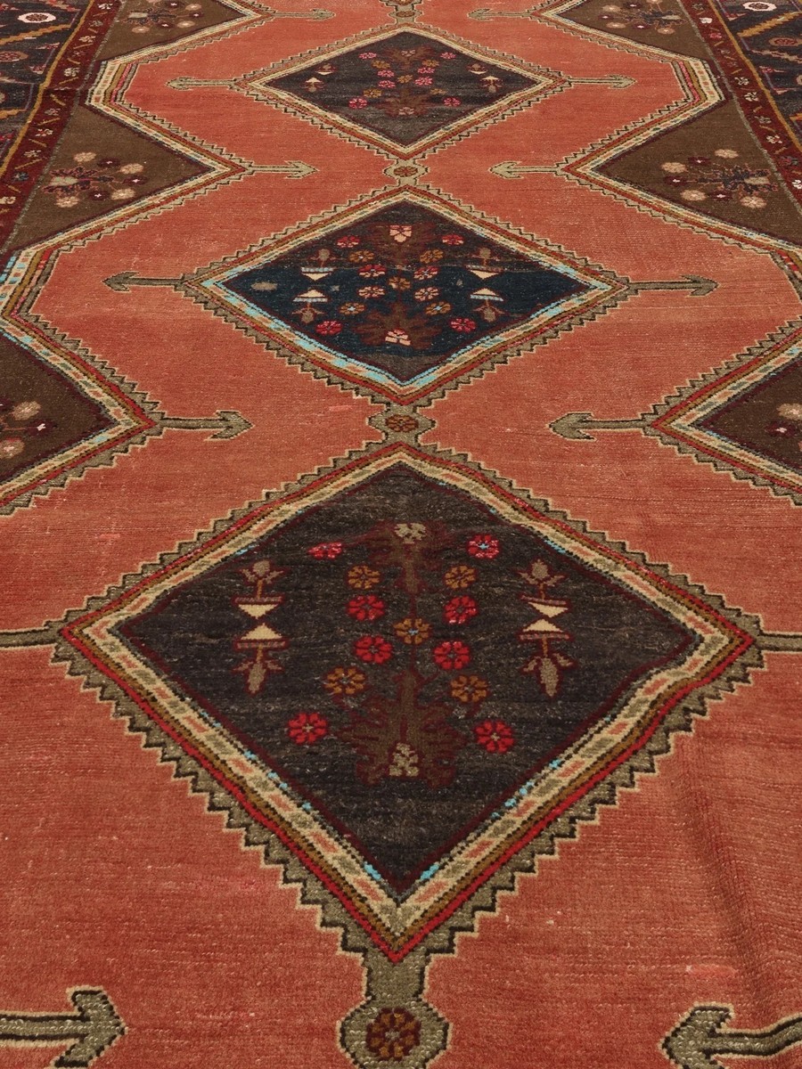 151x304 см, Иран, Винтаж, Wool, чёрный — вид 4